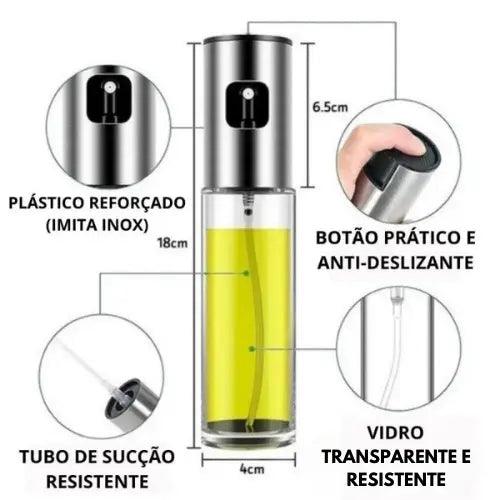 Garrafa-Spray - Recipiente para Óleo/Azeite - mixshopp
